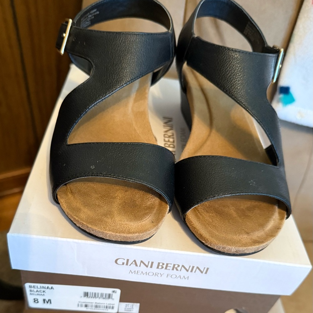 Giani Bernini Women's Black Sandals